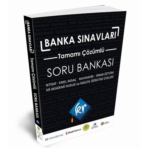 Banka Sınavları Çözümlü Soru Bankası KR Akademi Yayınları