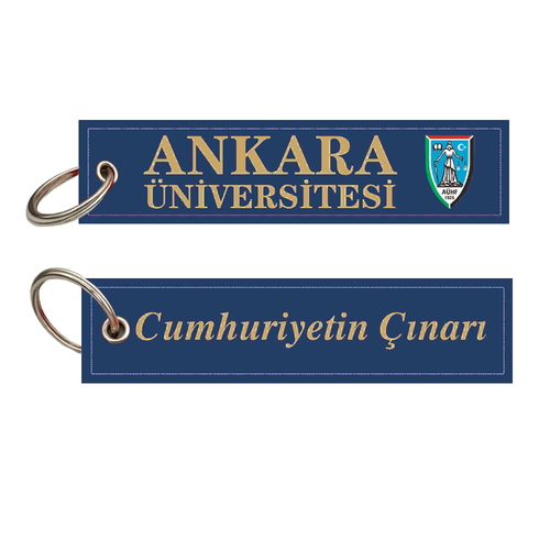 Bez Anahtarlık - Ankara Üniversitesi Hukuk Fakültesi Baskılı