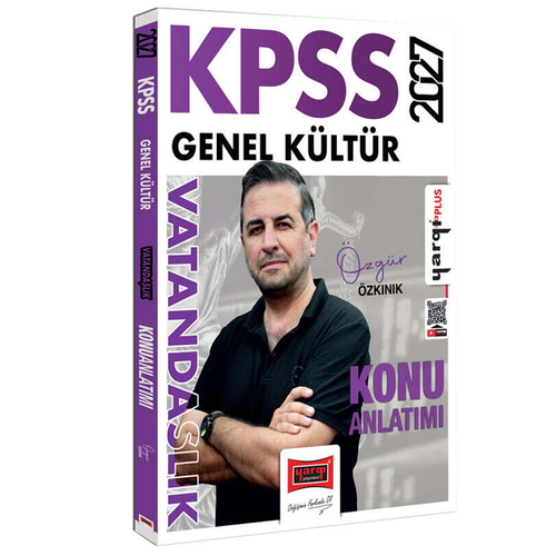 KPSS Genel Kültür Vatandaşlık Konu Anlatımı Yargı Yayınları 2027