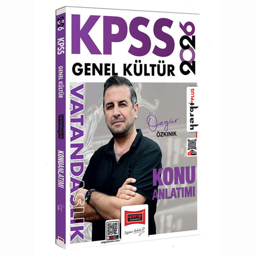 KPSS Genel Kültür Vatandaşlık Konu Anlatımı Yargı Yayınları 2026