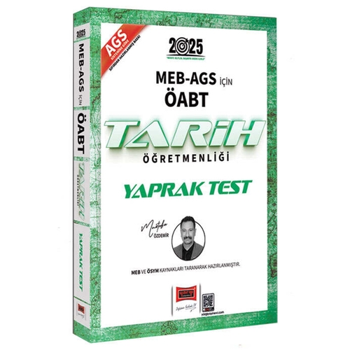 MEB AGS ÖABT Tarih Öğretmenliği Yaprak Test Yargı Yayınları 2025