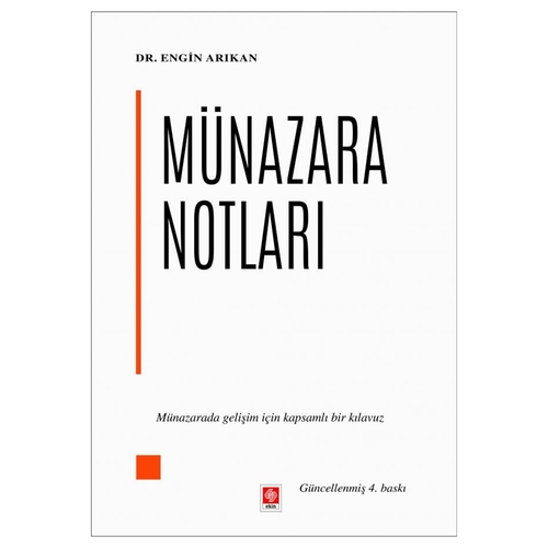 Münazara Notları - Engin Arıkan