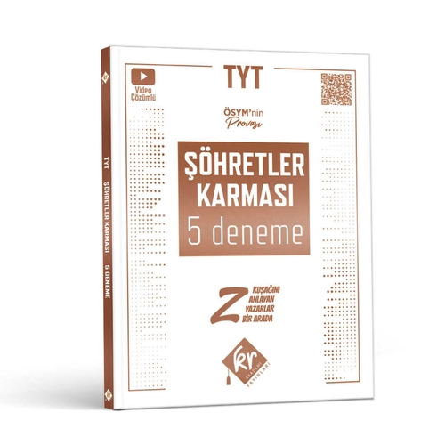 TYT Şöhretler Karması 5 Deneme KR Akademi Yayınları