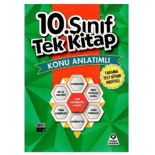 10. Sınıf Tek Kitap Konu Anlatımlı Örnek Akademi Yayınları