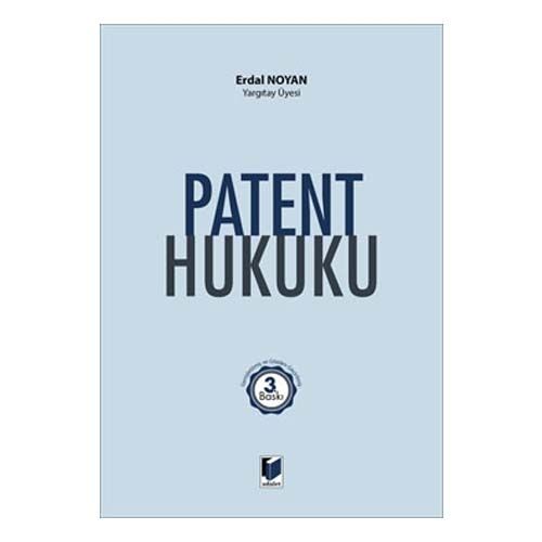 Patent Hukuku - Erdal Noyan