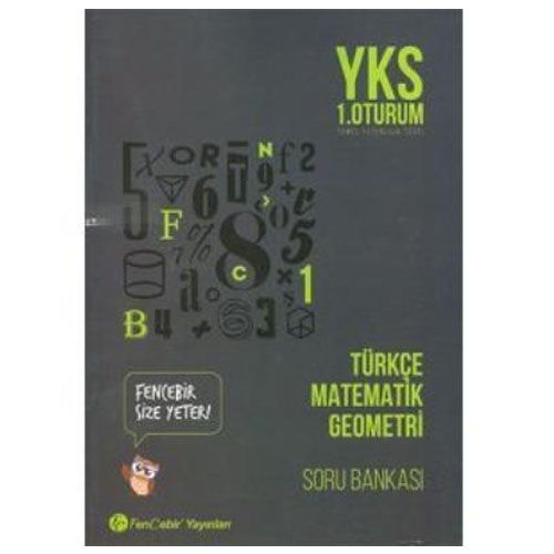 YKS TYT Türkçe Matematik Geometri Soru Bankası 1. Oturum FenCebir Yayınları