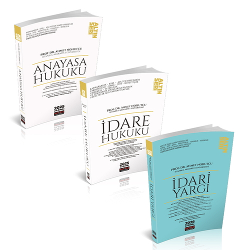 Anayasa Hukuku İdare Hukuku İdari Yargı Seti - Savaş Yayınları 2026