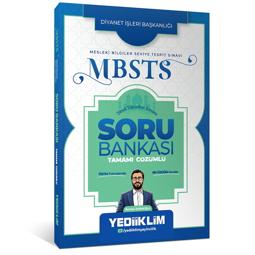Diyanet İşleri Başkanlığı MBSTS Tamamı Çözümlü Soru Bankası Yediiklim Yayınları 2027