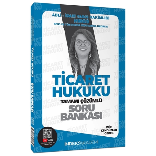 KPSS A Grubu Ticaret Hukuku Soru Bankası İndeks Akademi Yayınları 2025