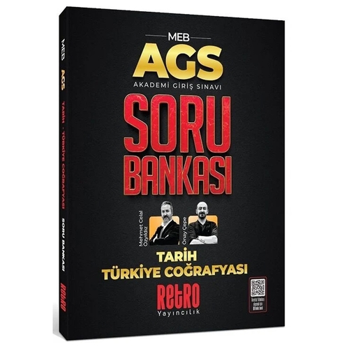 MEB AGS Tarih, Türkiye Coğrafyası Soru Bankası Retro Yayınları 2025