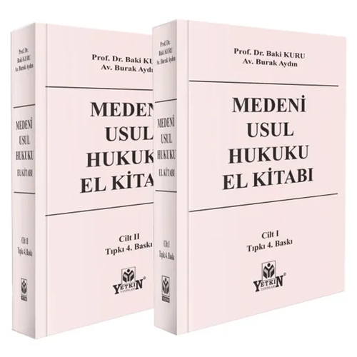 Medeni Usul Hukuku El Kitabı - Baki Kuru, Burak Aydın