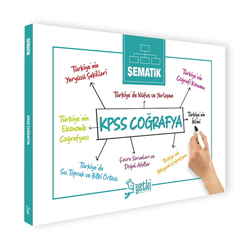 Şematik KPSS Coğrafya Ders Notları Yetki Yayınları 2026