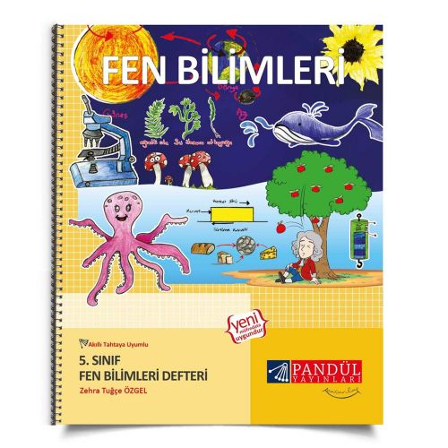 5. Sınıf Fen Bilimleri Defteri Pandül Yayınları