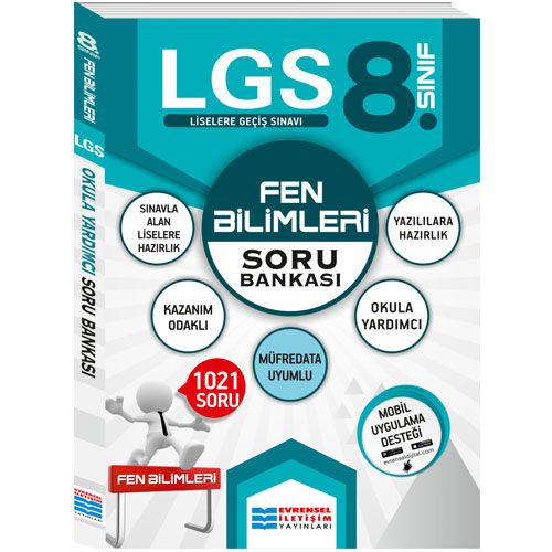 8. Sınıf LGS Fen Bilimleri Soru Bankası Evrensel İletişim Yayınları