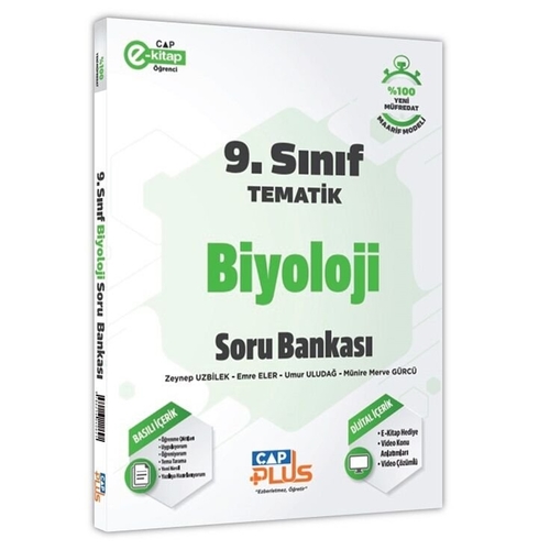 9. Sınıf Biyoloji Tematik Soru Bankası Çap Yayınları