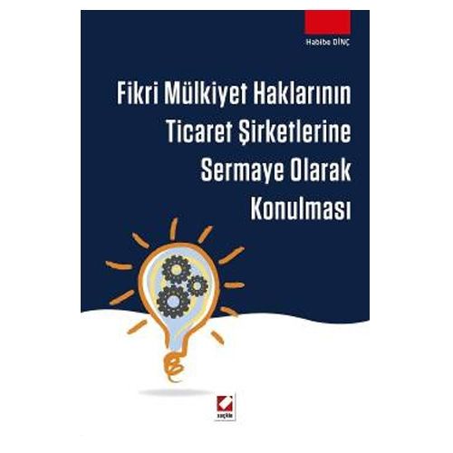 Fikri Mülkiyet Haklarının Ticaret Şirketlerine Sermaye Olarak Konulması - Habibe Dinç