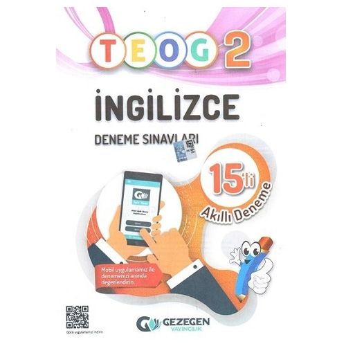 TEOG 2 İngilizce 15 li Deneme Gezegen Yayınları