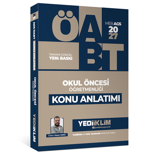 MEB AGS ÖABT Okul Öncesi Öğretmenliği Konu Anlatımı Yediiklim Yayınları 2027