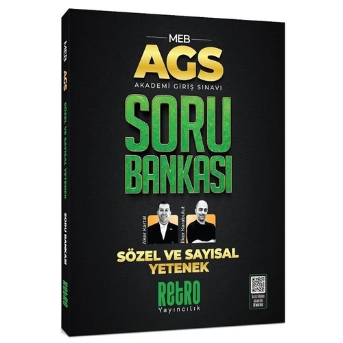 MEB AGS Sözel ve Sayısal Yetenek Soru Bankası Retro Yayınları 2025