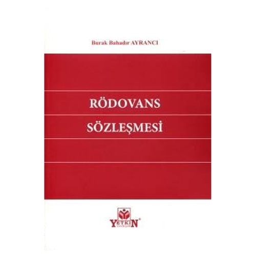 Rödovans Sözleşmesi - Burak Bahadır Ayrancı