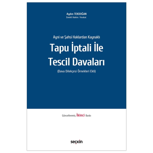 Tapu İptali ve Tescili Davaları - Aydın Tekdoğan