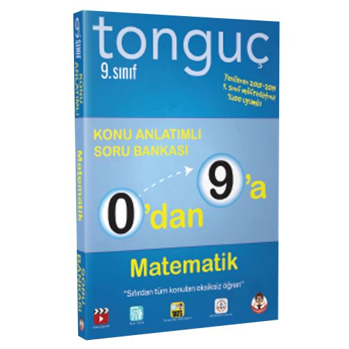 9. Sınıf 0\'dan 9\'a Matematik Konu Anlatımlı Soru Bankası Tonguç Akademi Yayınları