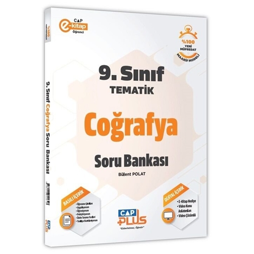 9. Sınıf Coğrafya Tematik Soru Bankası Çap Yayınları
