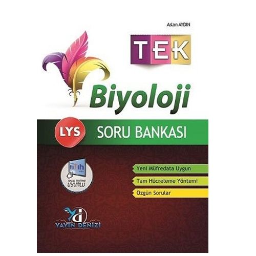 LYS Tek Biyoloji Soru Bankası - Yayın Denizi Yayınları