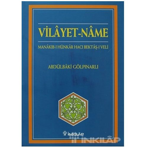 Vilayetname - Abdülbaki Gölpınarlı