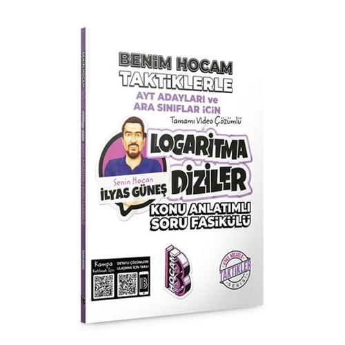 AYT Adayları ve Ara Sınıflar İçin Taktiklerle Logaritma Diziler Konu Anlatımlı Soru Fasikülü Benim Hocam Yayınları 2023