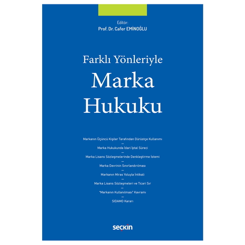 Farklı Yönleriyle Marka Hukuku - Cafer Eminoğlu