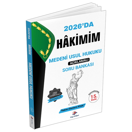 HAKİMİM Medeni Usul Hukuku Açıklamalı Soru Bankası Dizgi Kitap Yayınları 2026