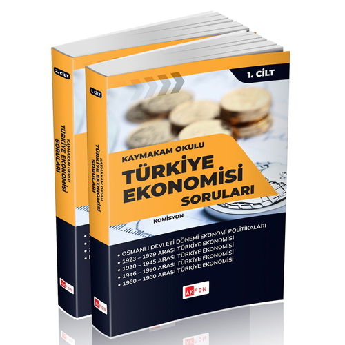 Kaymakam Okulu Türkiye Ekonomisi Soru Bankası Akfon Yayınları 2026