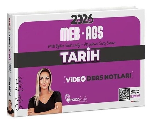 MEB AGS Tarih Video Ders Notları Hoca Kafası Yayınları 2025