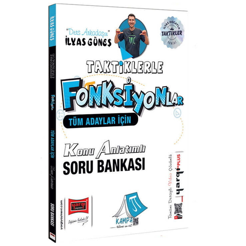 Tüm Adaylar İçin Taktiklerle Fonksiyonlar Konu Anlatımlı Soru Bankası Yargı Yayınları