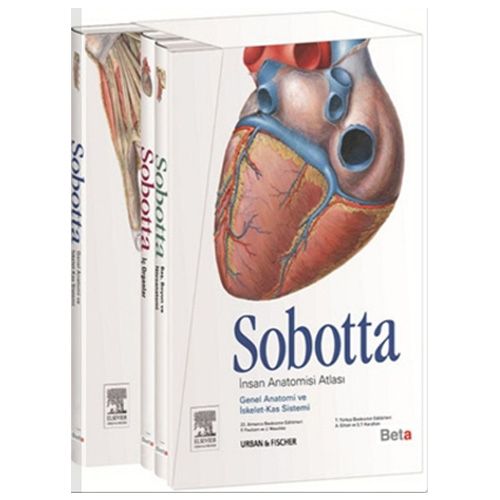 Sobotta İnsan Anatomisi Atlası (3 Cilt) - Urban&Fıscher