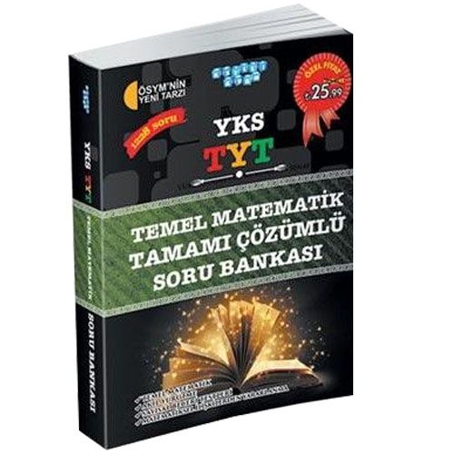 YKS TYT Temel Matematik Tamamı Çözümlü Soru Bankası - Akıllı Adam Yayınları