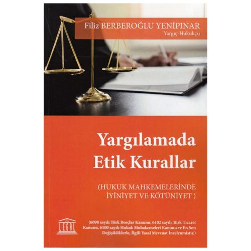Yargılamada Etik Kurallar - Filiz Berberoğlu Yenipınar