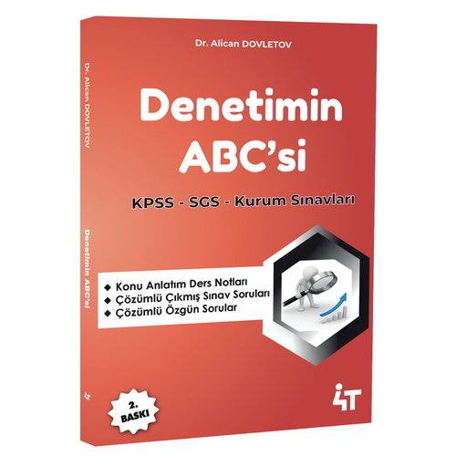 Denetimin ABC’si KPSS SGS Kurum Sınavlarına Hazırlananlar 4 Yayınları 2026