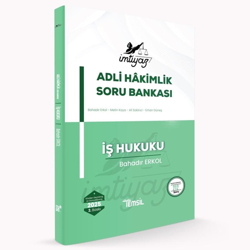 İmtiyaz Adli Hakimlik İş Hukuku Soru Bankası Temsil Kitap Yayınları 2025
