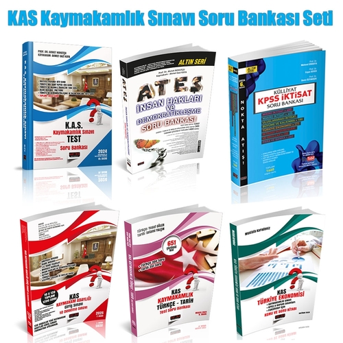 Kaymakamlık Sınavlarına Hazırlık Soru Bankası Seti 2025