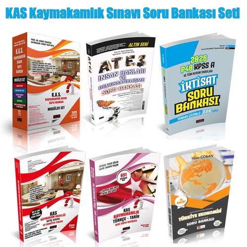 Kaymakamlık Sınavlarına Hazırlık Soru Bankası Seti 2026