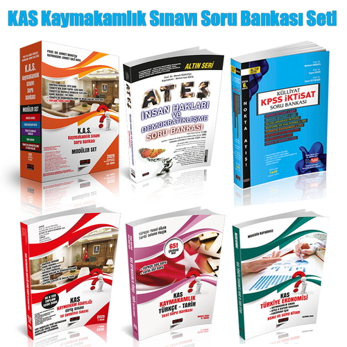 Kaymakamlık Sınavlarına Hazırlık Soru Bankası Seti 2025