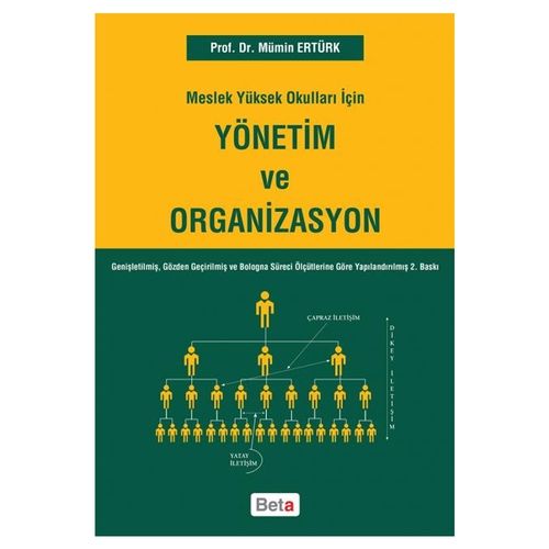Meslek Yüksek Okulları İçin Yönetim ve Organizasyon - Mümin Ertürk