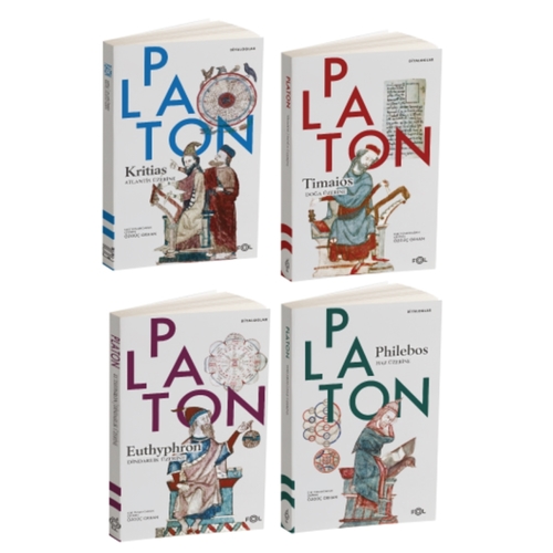 Platon Diyaloglar Seti 4 Kitap - Platon