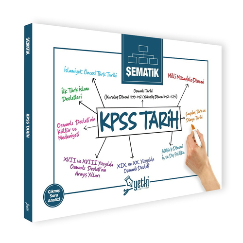 Şematik KPSS Tarih Ders Notları Yetki Yayınları 2026