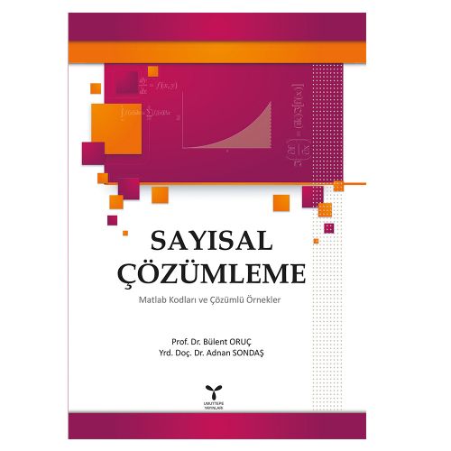 Sayısal Çözümleme - Bülent Oruç, Adnan Sondaş
