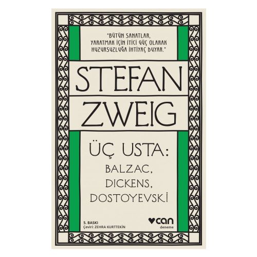 Üç Usta, Balzac, Dickens, Dostoyevski - Stefan Zweig