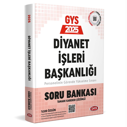 GYS Diyanet İşleri Başkanlığı Personelin Görevde Yükselme Sınavı Soru Bankası Data Yayınları 2025