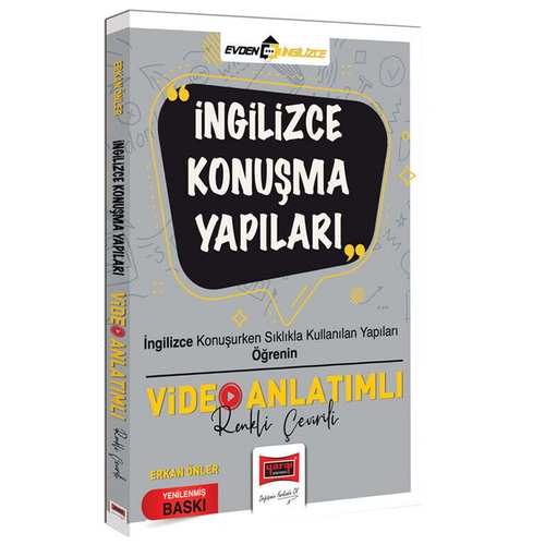 İngilizce Konuşma Yapıları Video Anlatımlı Renkli Çevirili Yargı Yayınları